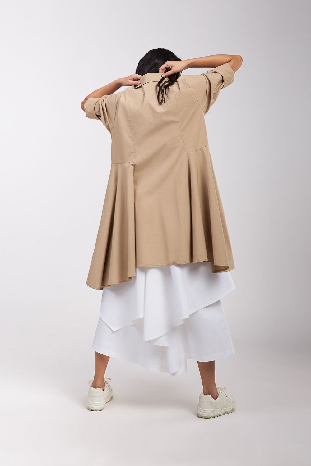 SHIRT WITH SIDE PANELS
