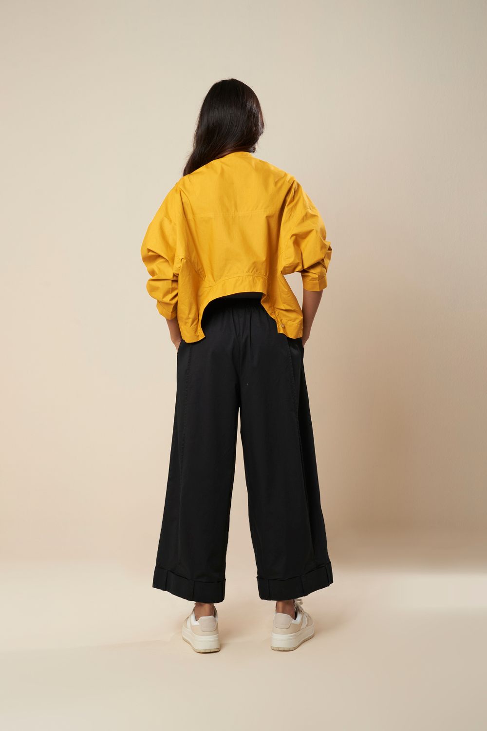 TWO WAY SHIRT WITH METAL BUTTONS