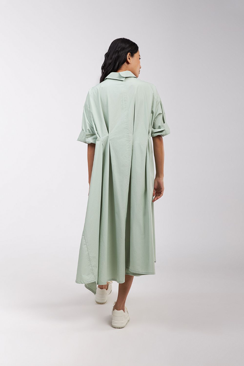 SHIRT WITH LAYERED PANELS