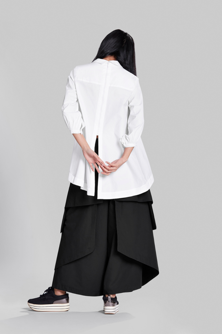 PANTS DOUBLE LAYER POCKET DETAILS