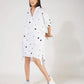 ANTI-FIT DRESS WITH SIDE PANEL
