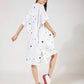 ANTI-FIT DRESS WITH SIDE PANEL