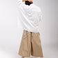 SHIRT WITH ONE SIDED BACK PLEAT