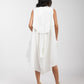 DRESS WITH SIDE AND BACK DRAPE