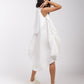 DRESS WITH SIDE AND BACK DRAPE