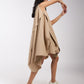 DRESS WITH SIDE AND BACK DRAPE