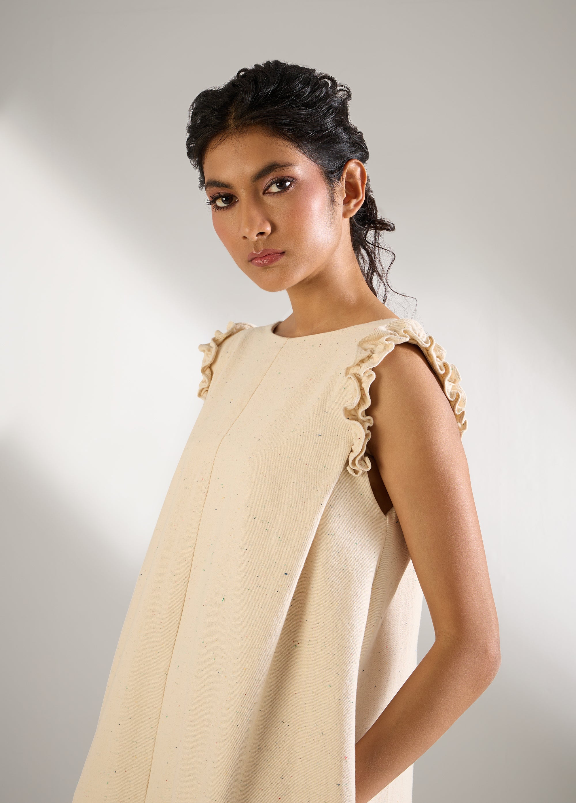 The Subtle Frill Dress