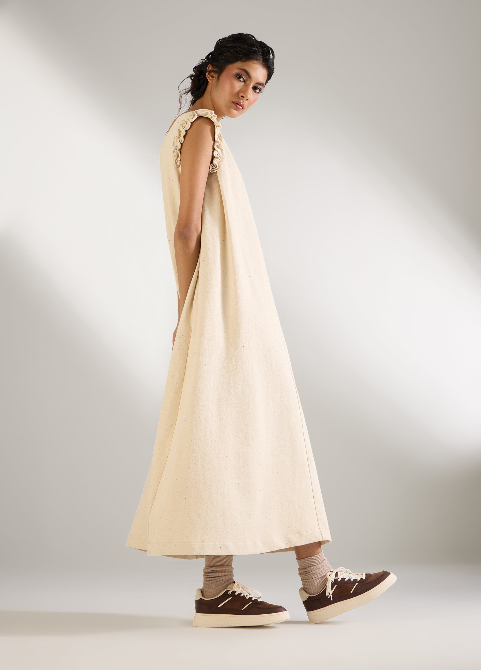 The Subtle Frill Dress
