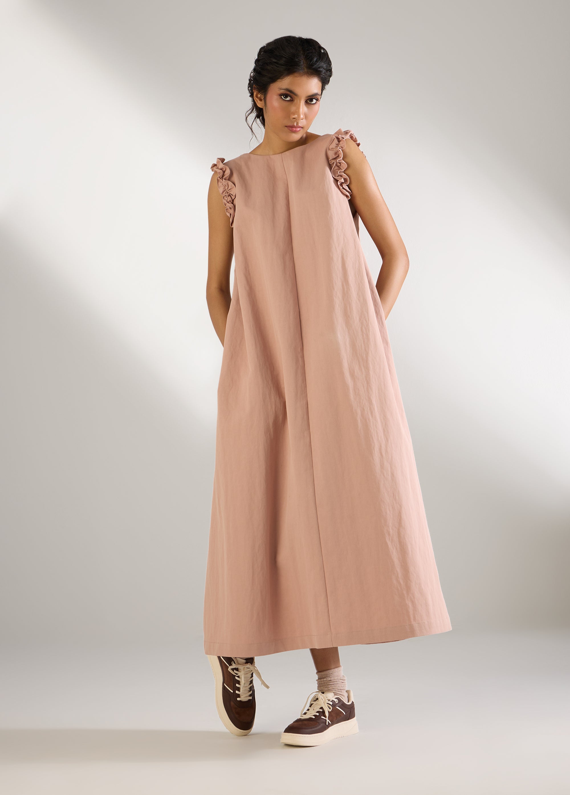 The Subtle Frill Dress