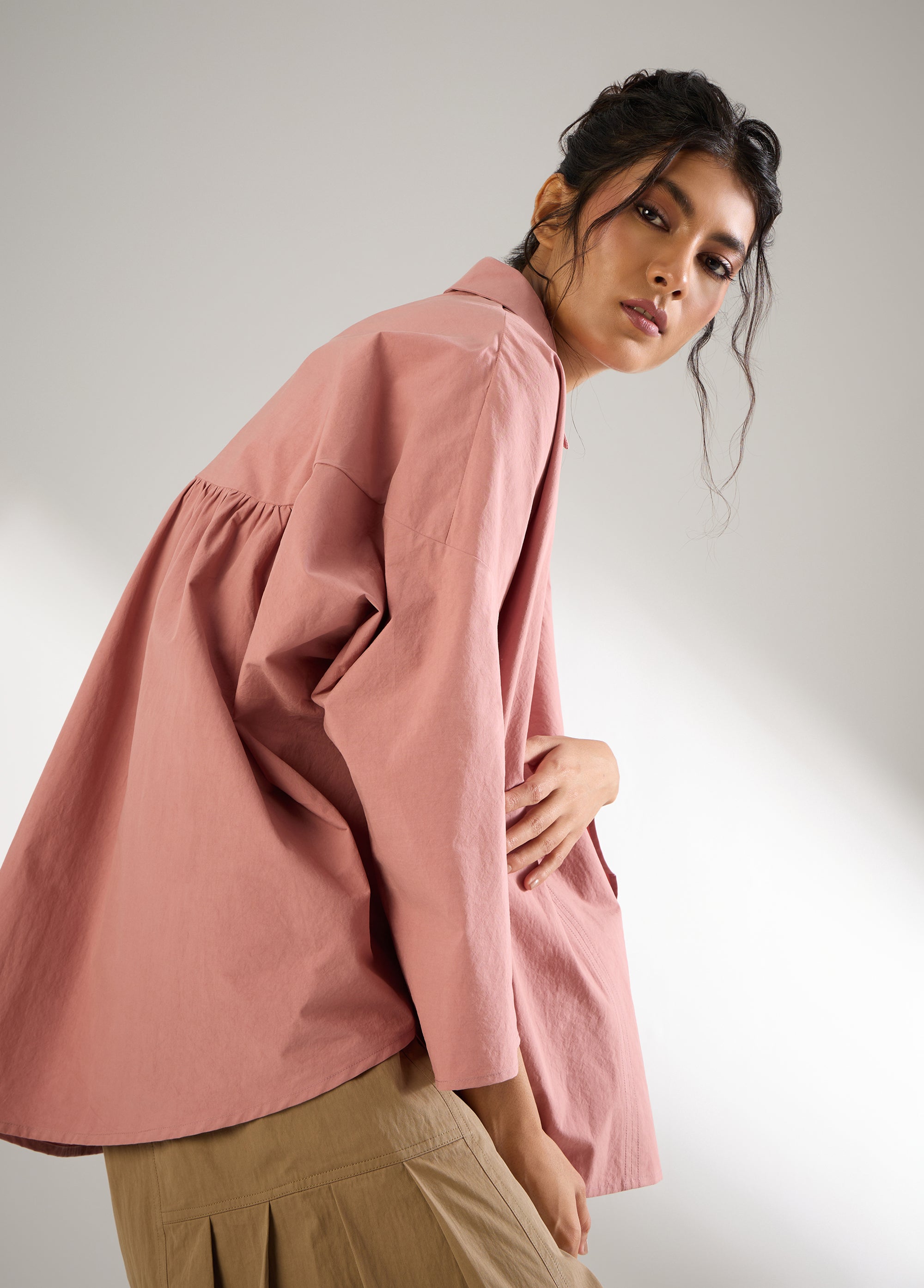 The Back Gather Top