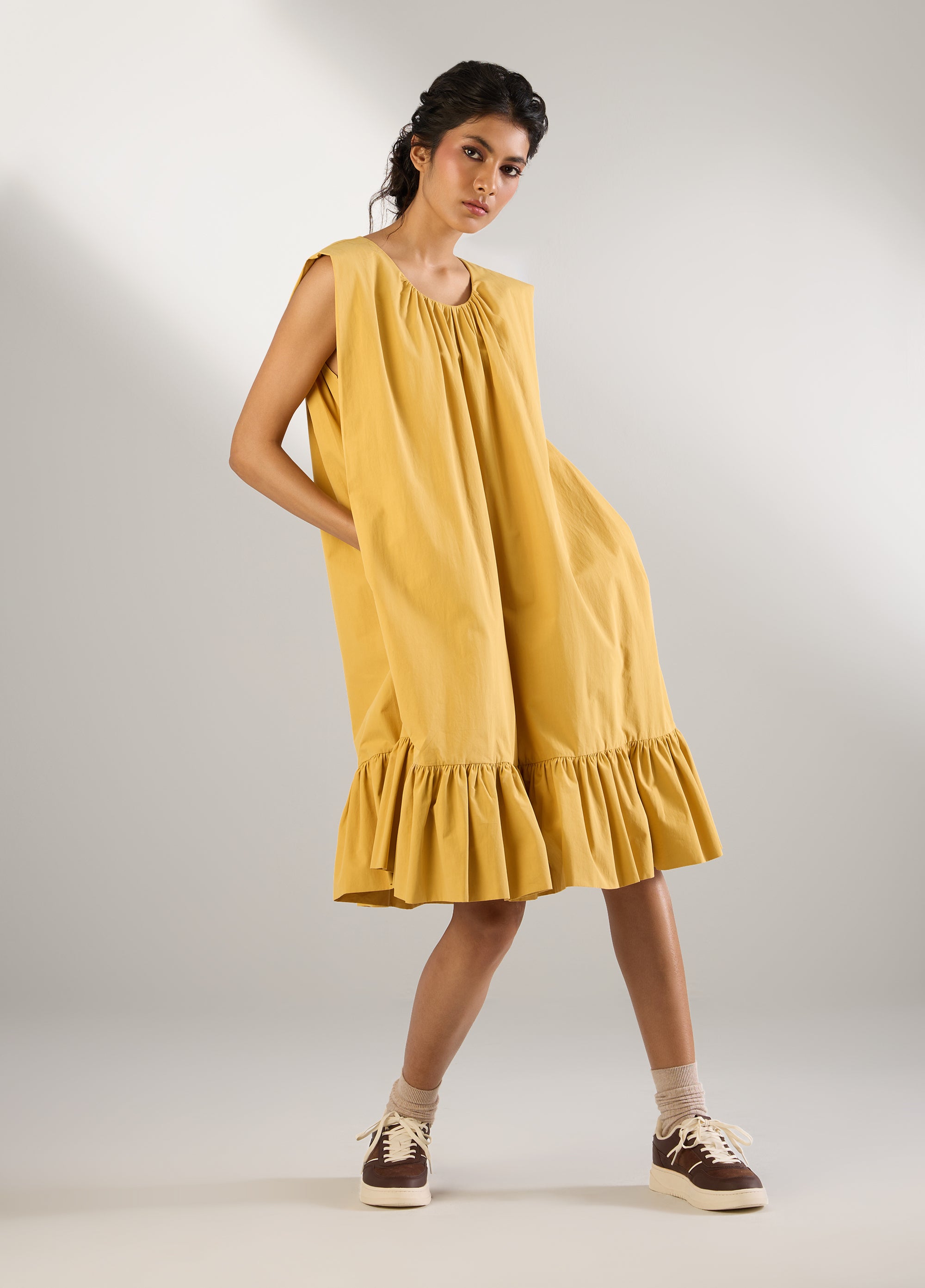The Frill-Hem Dress