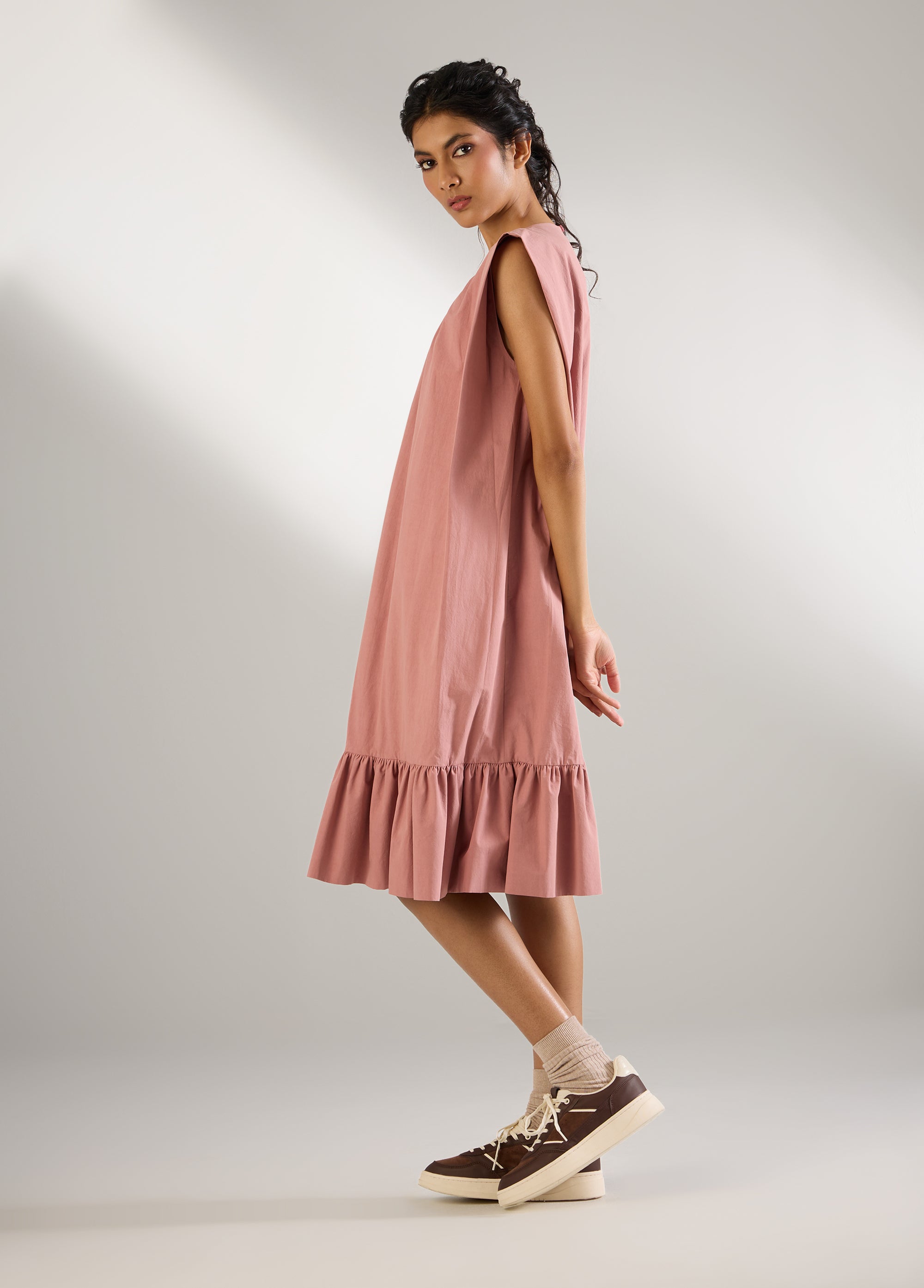 The Frill-Hem Dress