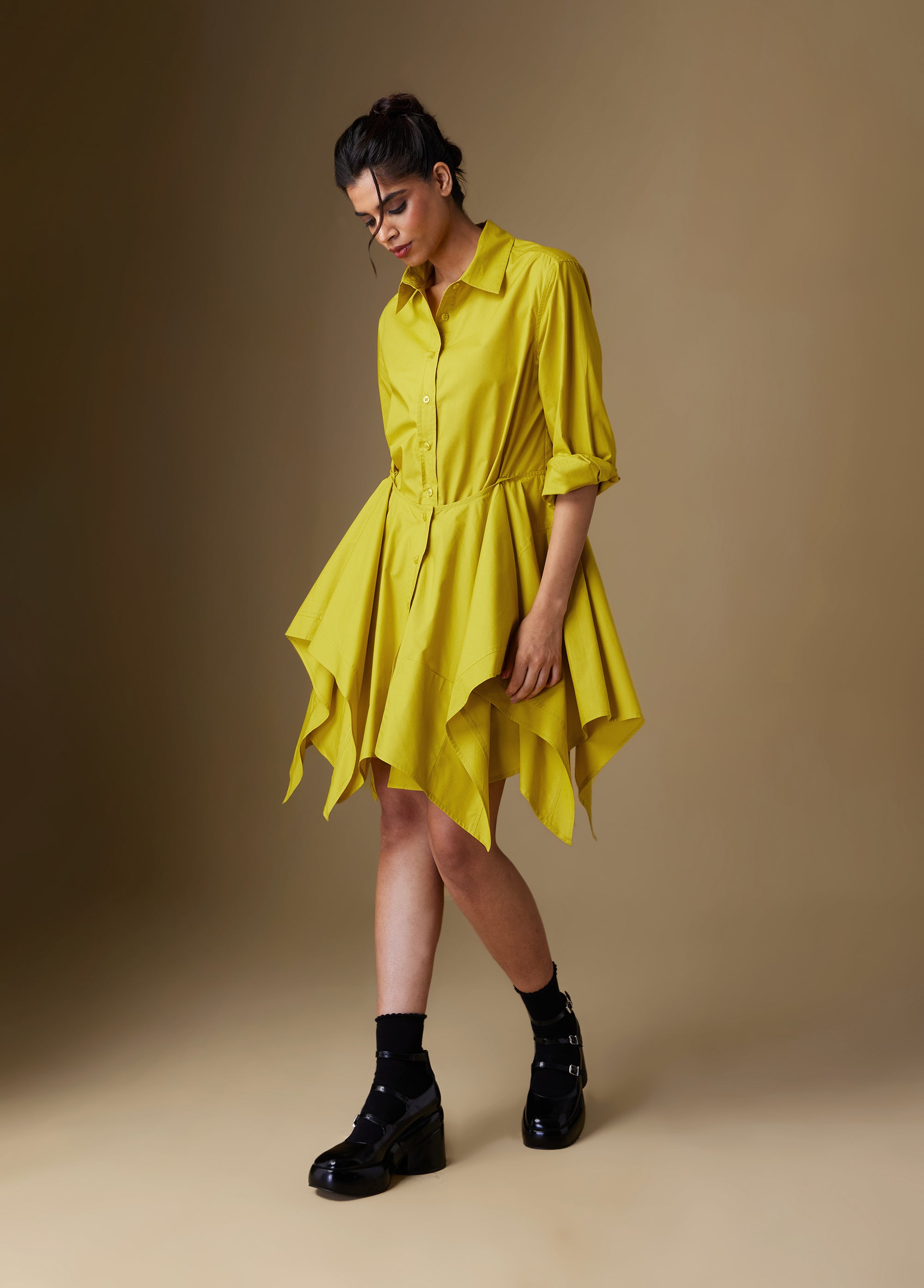 The Double Take Shirt Dress