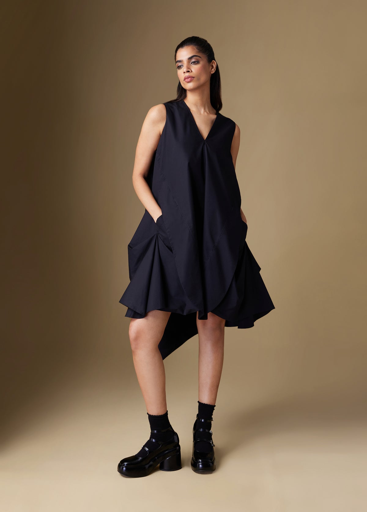The Back Sweep Dress