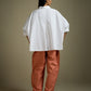 PANTS WITH STRUCTURED SIDE-LEG AND BACK PANEL