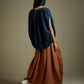 SKIRT WITH ROUNDED PANELS