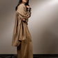 OVERSIZED FLARE SHIRT WITH BACK YOKE AND EMBROIDERED SLEEVE