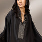 HIGH-LO TOP WITH NECK PANEL EMBROIDERY
