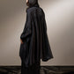 OVERSIZED FLARE SHIRT WITH BACK YOKE AND EMBROIDERED SLEEVE