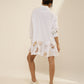 SHIRT-DRESS  EMBROIDERED FLARE HEM