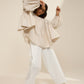 TOP WITH GATHERS & BALLOON SLEEVES