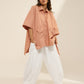 PANTS WITH SIDE PLEAT & POCKET