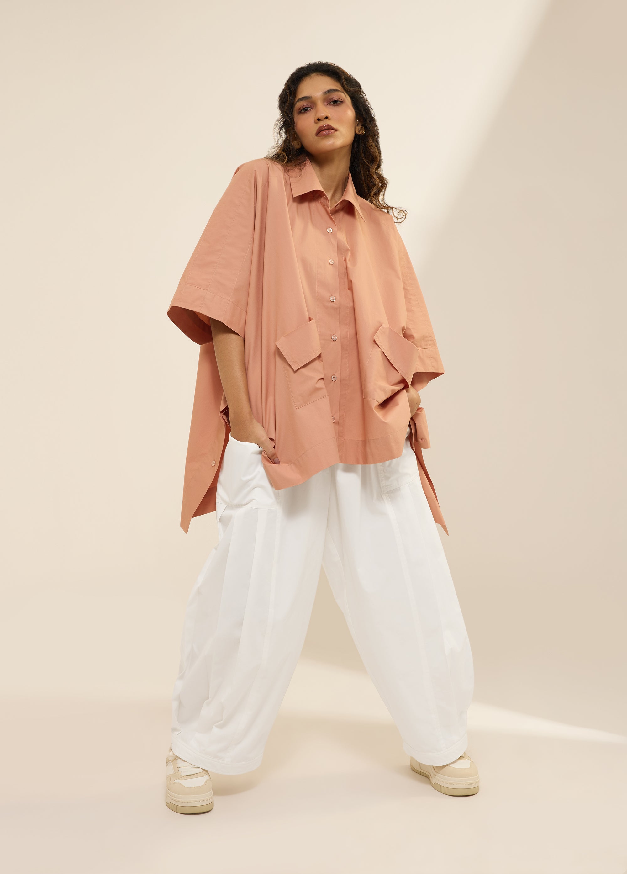 The Side Pleat Pocket Pants