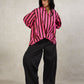 PANTS WITH SIDE PLEAT PANEL