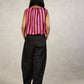 PANTS WITH SIDE PLEAT PANEL