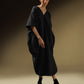 TWO-WAY OVERSIZED DRESS WITH SIDE COWLS