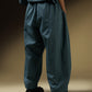 PANTS WITH FRONT AND HEM PLEATS