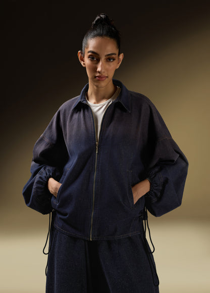 THE BACK ROUCHE JACKET