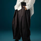 PANTS WITH FRONT PLEAT & CUFF
