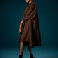 SHIRT DRESS WITH ASYMMETRICAL PANELS