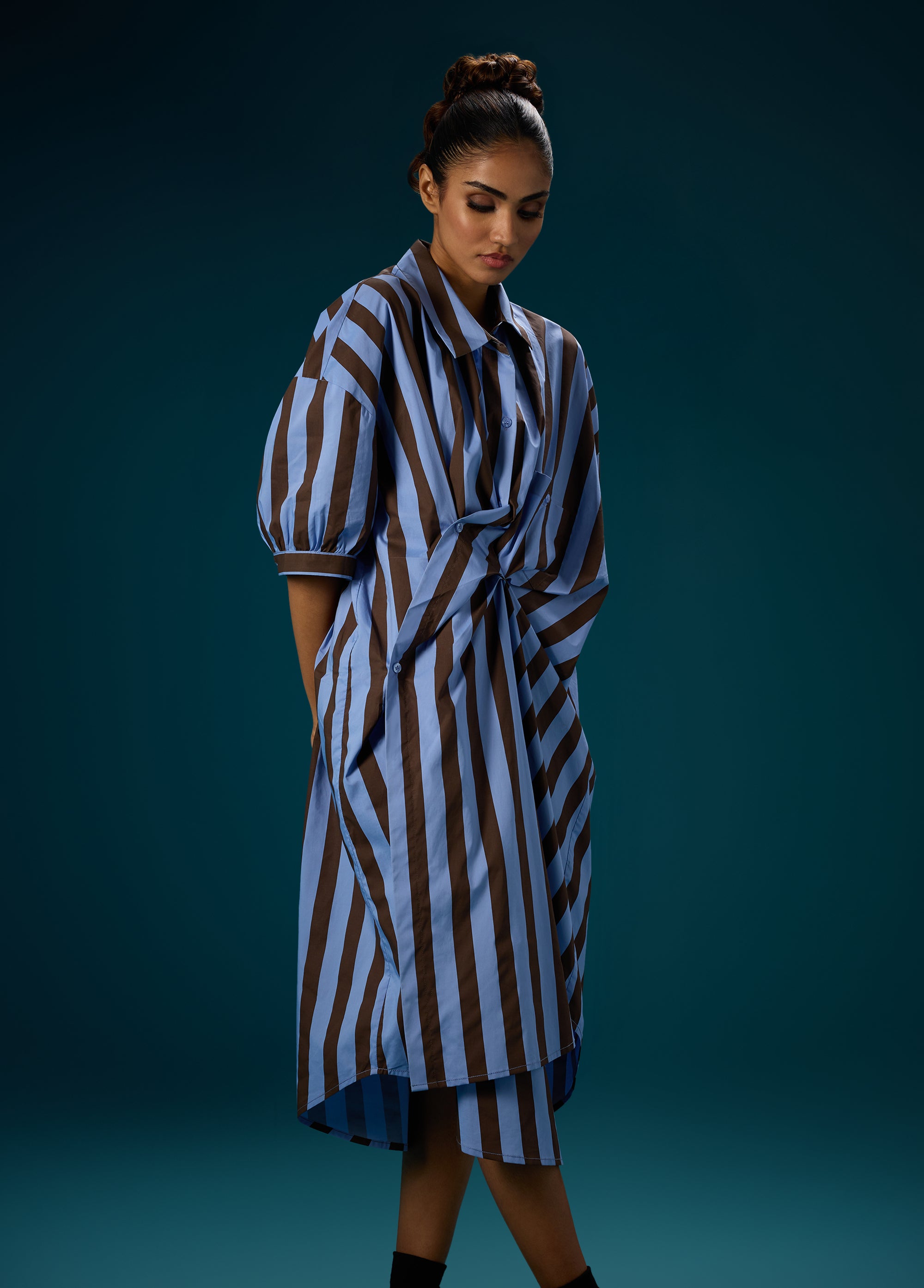 The Uneven Button Detail Shirt