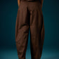 PANTS WITH SIDE PLEAT PANEL
