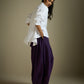 PANTS WITH COWL DRAPE