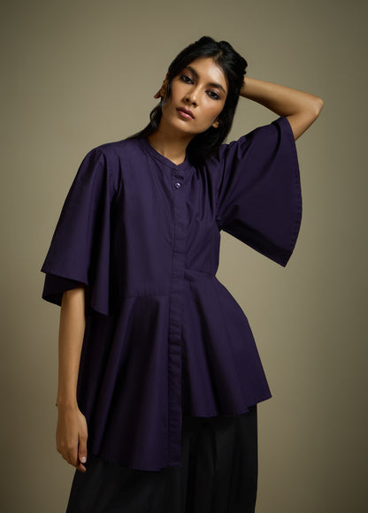 FLARE TOP WITH HIGH-LO PANELS