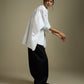 OVERSIZED SHIRT WITH FRONT PLEATS