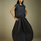 SKIRT WITH ROUNDED PANELS