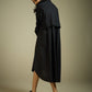 TRENCH STYLE SHIRT-DRESS WITH BACK LAYER