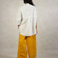 SHIRT WITH YOKE & BACK PLEAT
