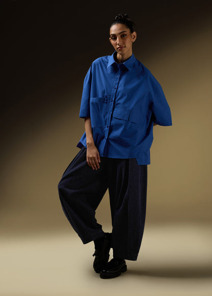 ANTI-FIT SHIRT WITH PATCH POCKET DETAIL