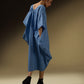 TWO-WAY OVERSIZED DRESS WITH SIDE COWLS