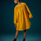 DRESS WITH GATHERED YOKE