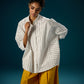 SHIRT WITH YOKE & BACK PLEAT