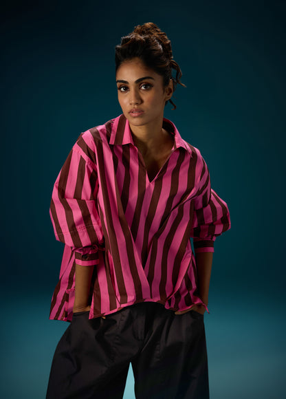 HIGH LO TOP WITH FRONT PLEATS