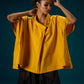 FLARE SHIRT WITH DROP SHOULDER