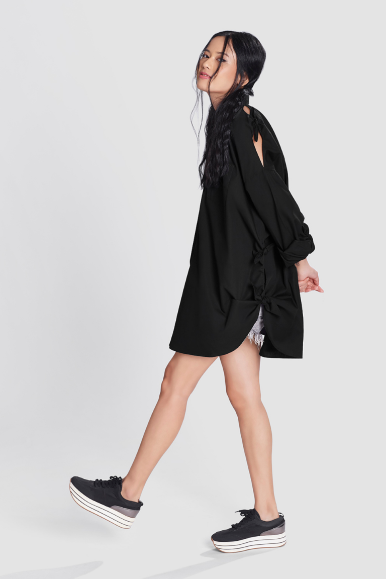 The Tie-Detail Dress