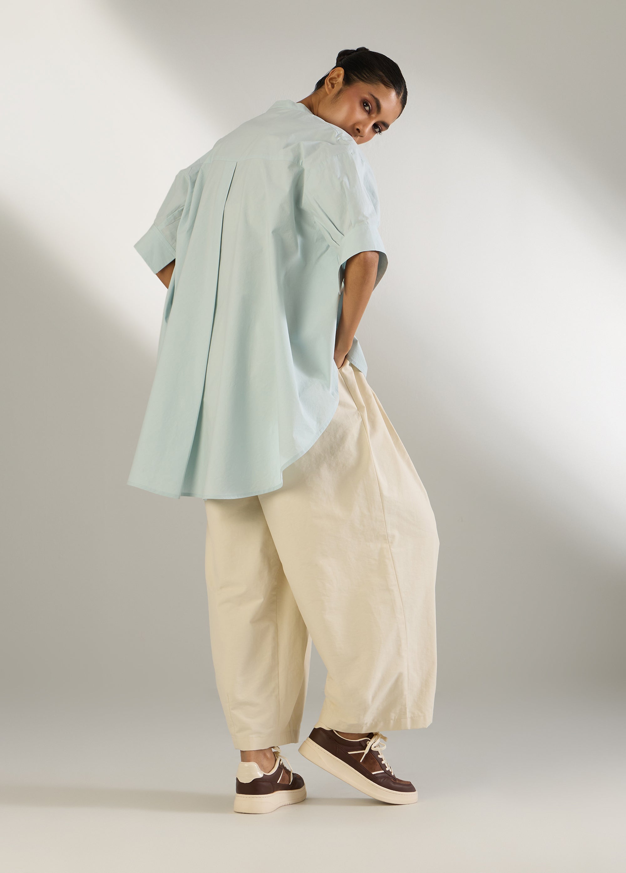 The Contour Pleat Pants